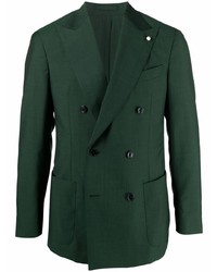 Luigi Bianchi Mantova Double Breasted Suit Jacket
