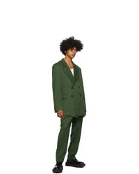 Han Kjobenhavn Green Boxy Double Breasted Blazer