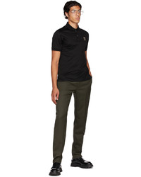Alexander McQueen Khaki Sustainable Cavalry Twill Trousers