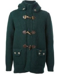Bark Knitted Duffle Coat