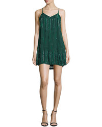 MLV Ludevine Sleeveless Embellished Dress Forest Green