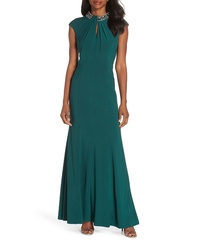 Vince Camuto Cap Sleeve Gown