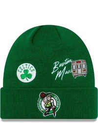 New Era Kelly Green Boston Celtics City Transit Cuffed Knit Hat At Nordstrom