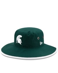 New Era Green Michigan State Spartans Basic Panama Bucket Hat