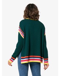 Mira Mikati Always Tomorrow Embroidered Chunky Wool Sweater