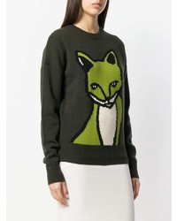 P.A.R.O.S.H. Animal Embroidered Sweater