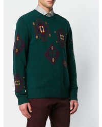 Etro Embroidered Fitted Sweater