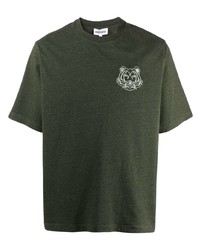 Kenzo Embroidered Tiger Short Sleeve T Shirt