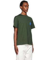 JW Anderson Green Anchor Patch T Shirt