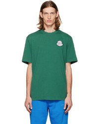 Moncler Green Patch T Shirt