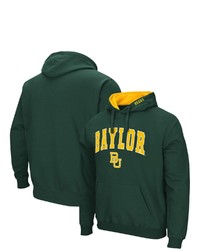 Colosseum Green Baylor Bears Arch Logo 30 Pullover Hoodie