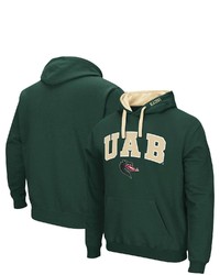 Colosseum Green Uab Blazers Arch Logo 20 Pullover Hoodie At Nordstrom