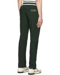 Rhude Green Embroidered Lounge Pants