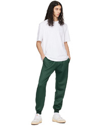 Lanvin Green Embroidered Lounge Pants