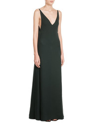 Valentino Floor Length Silk Dress