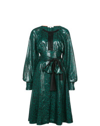 Dvf Diane Von Furstenberg Patent Dress