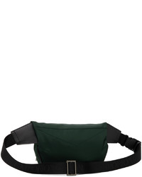 Emporio Armani Khaki Logo Plaque Belt Bag