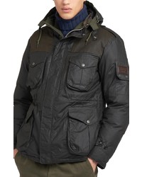 Barbour Canna Hooded Waxed Cotton Jacket