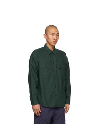 VISVIM Green Check Lumber Khadi Shirt