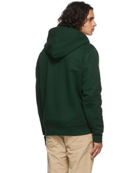 Polo Ralph Lauren Green Fleece Logo Zip Hoodie