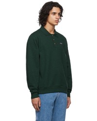 Noah Green Fleece Polo