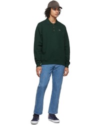 Noah Green Fleece Polo