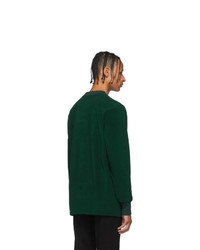 Aimé Leon Dore Green Fleece Sweatshirt