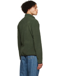 GOLDWIN Green Micro Sweater