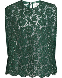 Valentino Floral Lace Top