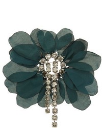 Lanvin Floral Embellished Brooch