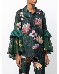 F.R.S For Restless Sleepers Floral Print Blouse