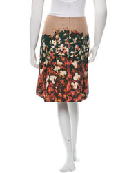 Akris Punto Floral Skirt W Tags
