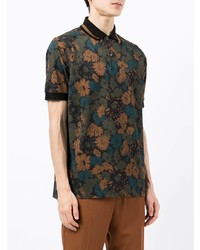 Paul Smith Archive Floral Print Polo Shirt