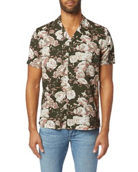 Joe's Floral Short Sleeve Button Up Shirt