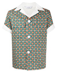 SASQUATCHfabrix. Vintage Print Short Sleeved Shirt
