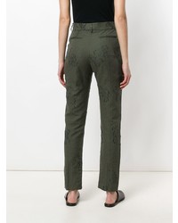 Damir Doma Embroidered Slim Fit Trousers