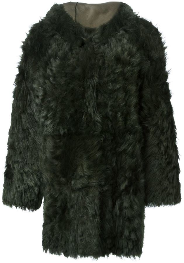 Drome Reversible Coat, $2,467 | farfetch.com | Lookastic