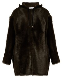 Inès & Marèchal Ins Marchal Antoine Hooded Lamb Fur Coat