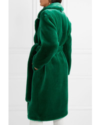 Tibi Luxe Oversized Faux Fur Coat