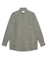 Gucci Oversized Checked Shirt