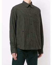 Kenzo Relaxed Check Pattern Shirt