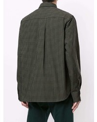 Kenzo Relaxed Check Pattern Shirt