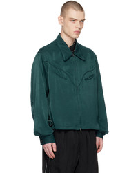 RAINMAKER KYOTO Green Paneled Jacket