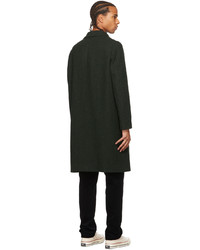 A.P.C. Green Tweed Robin Coat