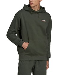 adidas Adventure Cotton Graphic Hoodie In Shadow Green At Nordstrom