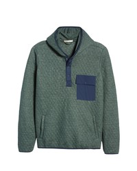 Marine Layer Corbet Quarter Snap Quilted Top