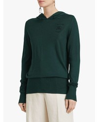 Burberry Embroidered Silk Cashmere Hoodie