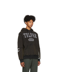 Telfar Green Thermal Pullover Hoodie