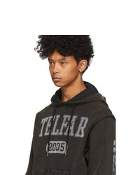 Telfar Green Thermal Pullover Hoodie