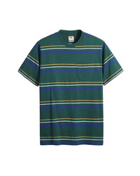 Levi's Relaxed Fit Stripe Pocket T Shirt